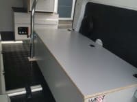 banquette lit van ford transit