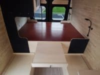 installation lit dans van camping car fiat ducato