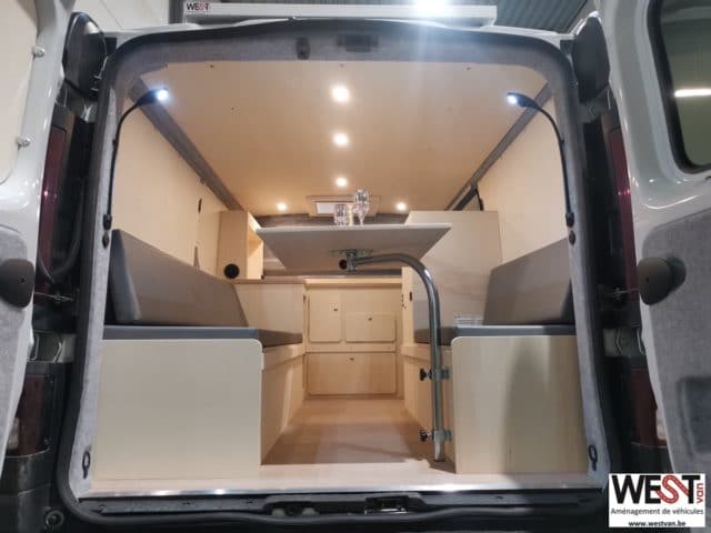 Réalisations aménagement Renault Trafic et Volkswagen Transporter