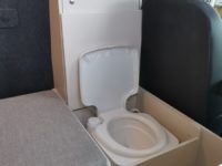pose toilette amenagement van ford transit